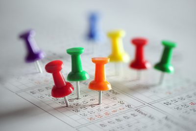 Apunta las citas importantes Calendario